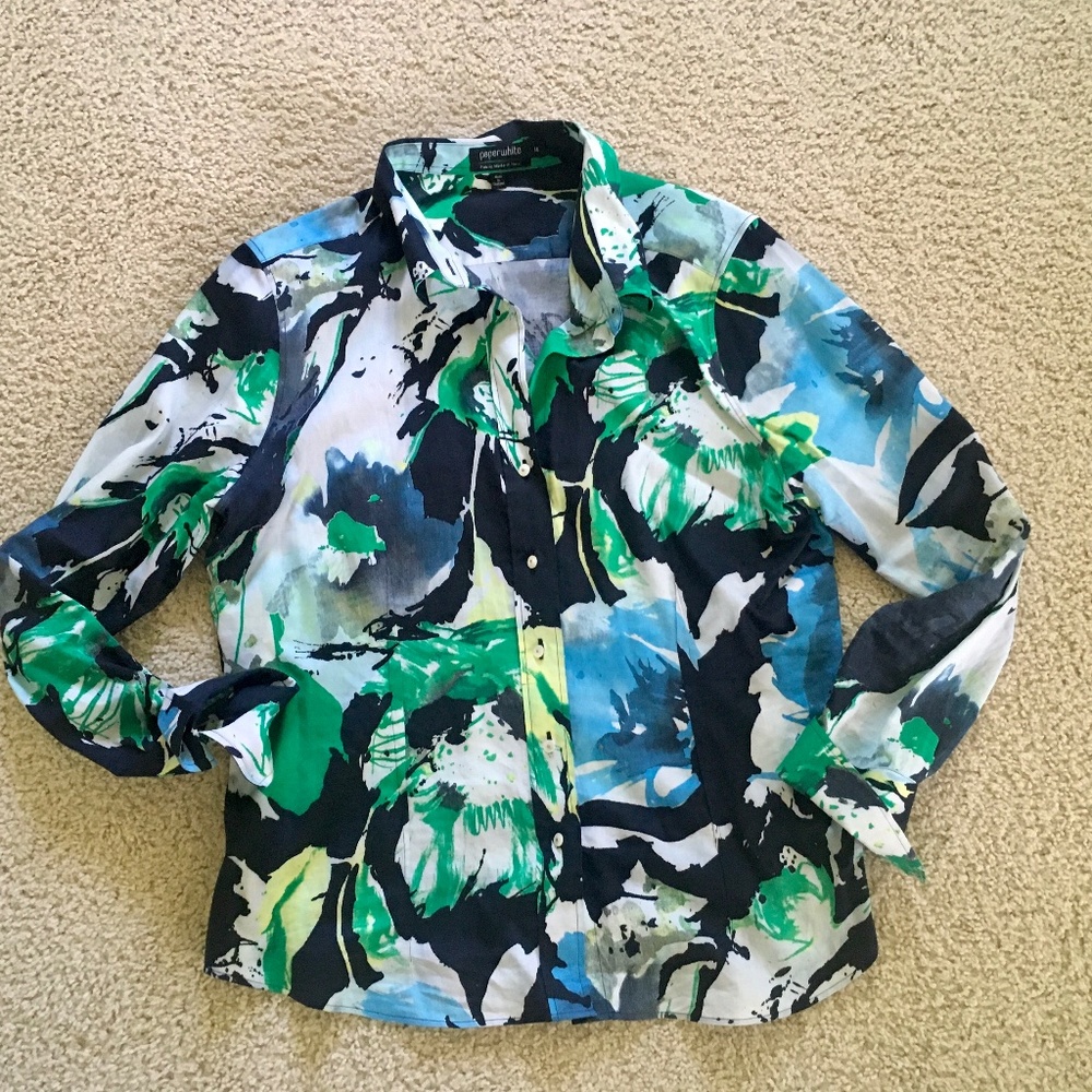 Anthropologie top blouse